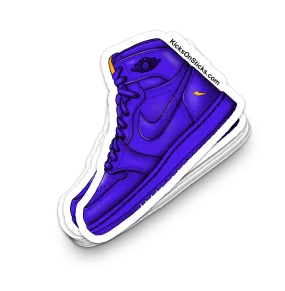 Jordan 1 "Gatorade" Purple Sneaker Sticker