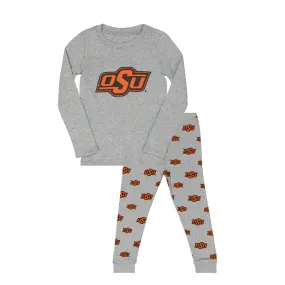 Kids' (Toddler) Oklahoma State Cowboys Long Sleeve Sleep Set (K447EK 42)