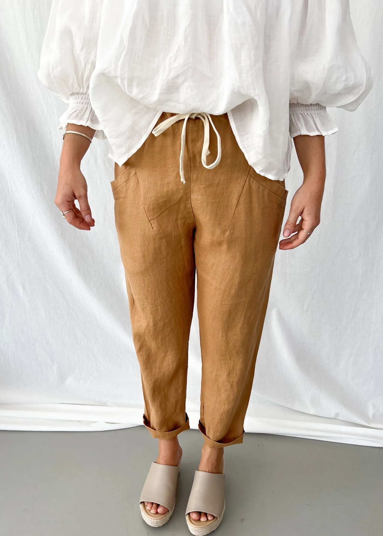 Luxe Pants in Caramel