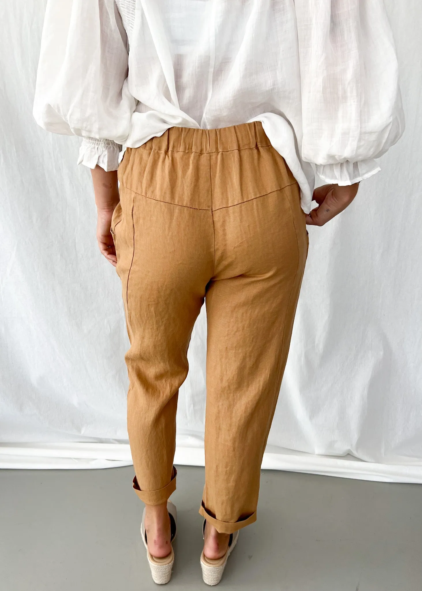 Luxe Pants in Caramel