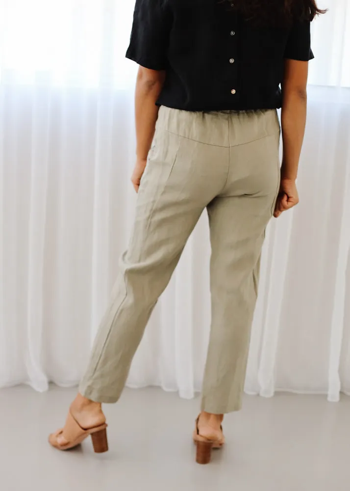 Luxe Pants in Khaki