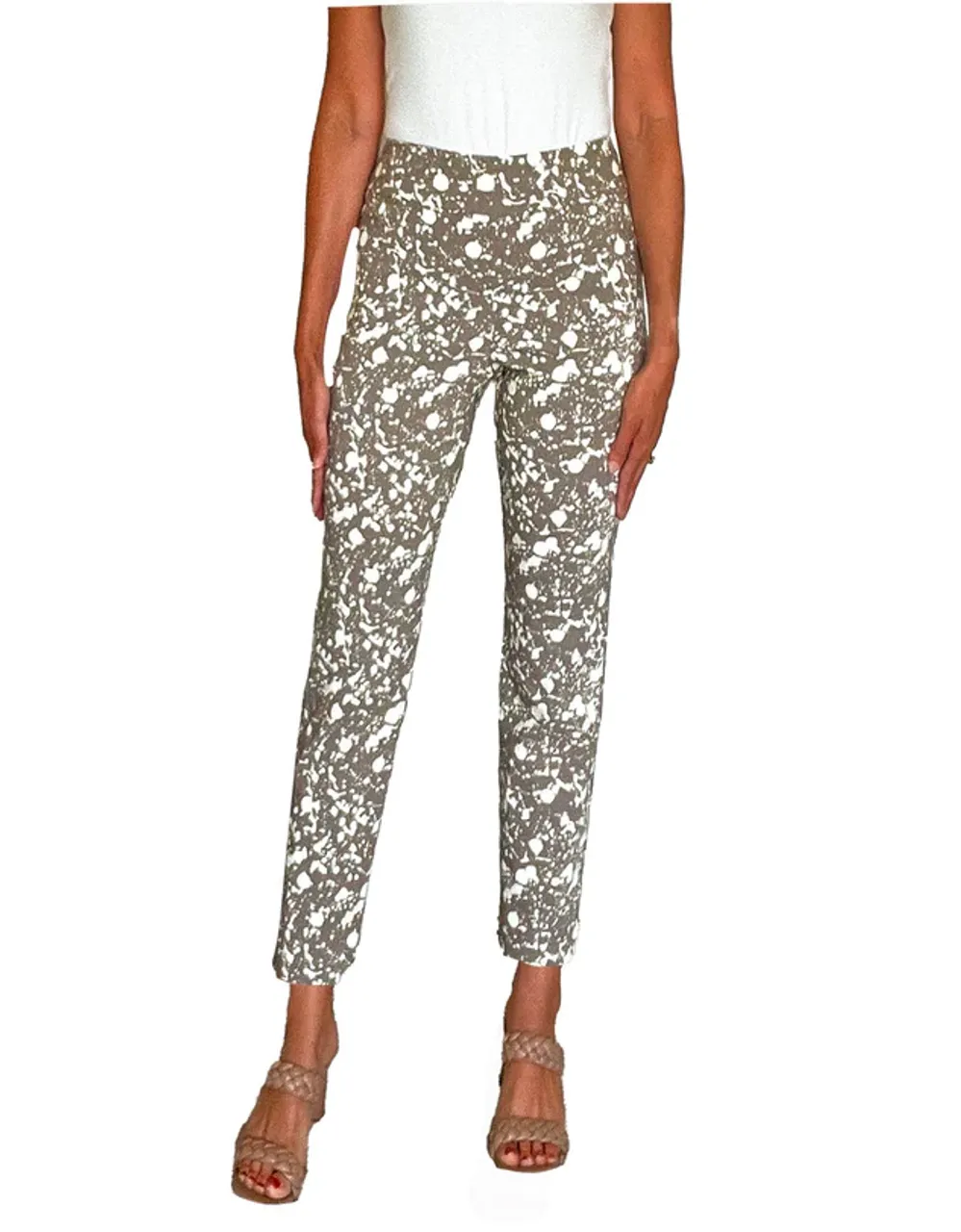 Military Splatter Pull On Pant