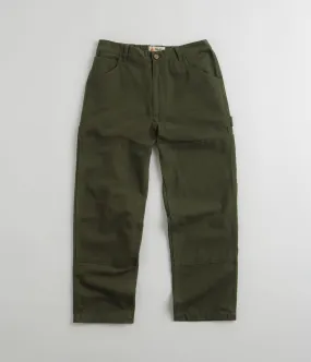 Mollusk Canvas Work Pants - Rover Green