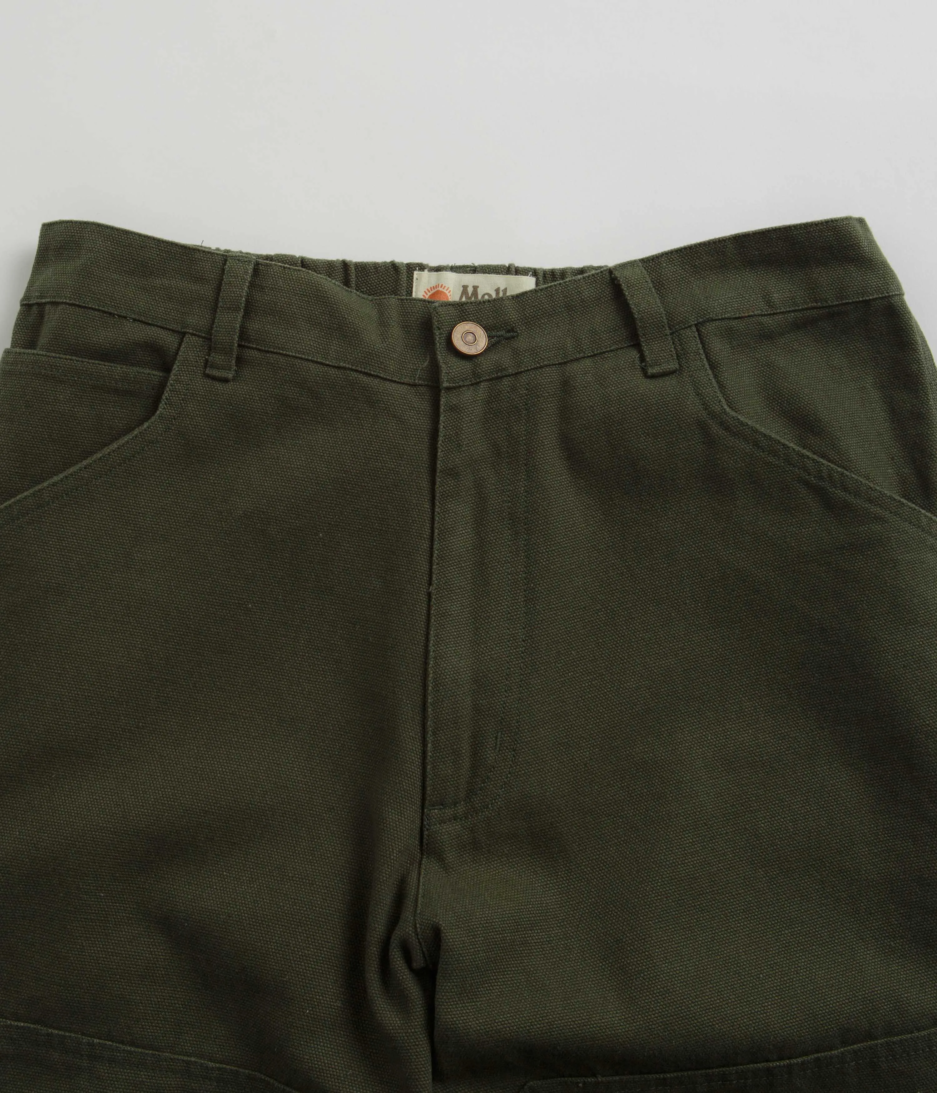 Mollusk Canvas Work Pants - Rover Green