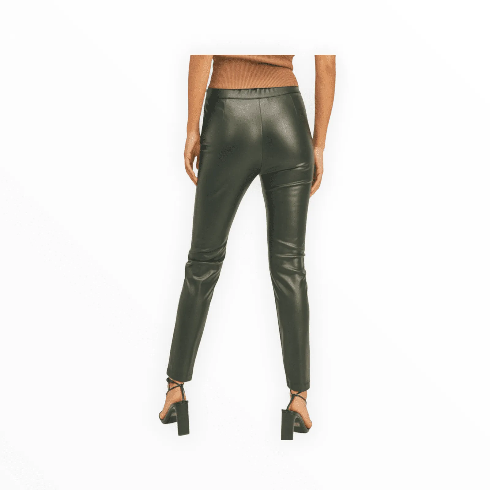 Morgan Faux Leather Pants