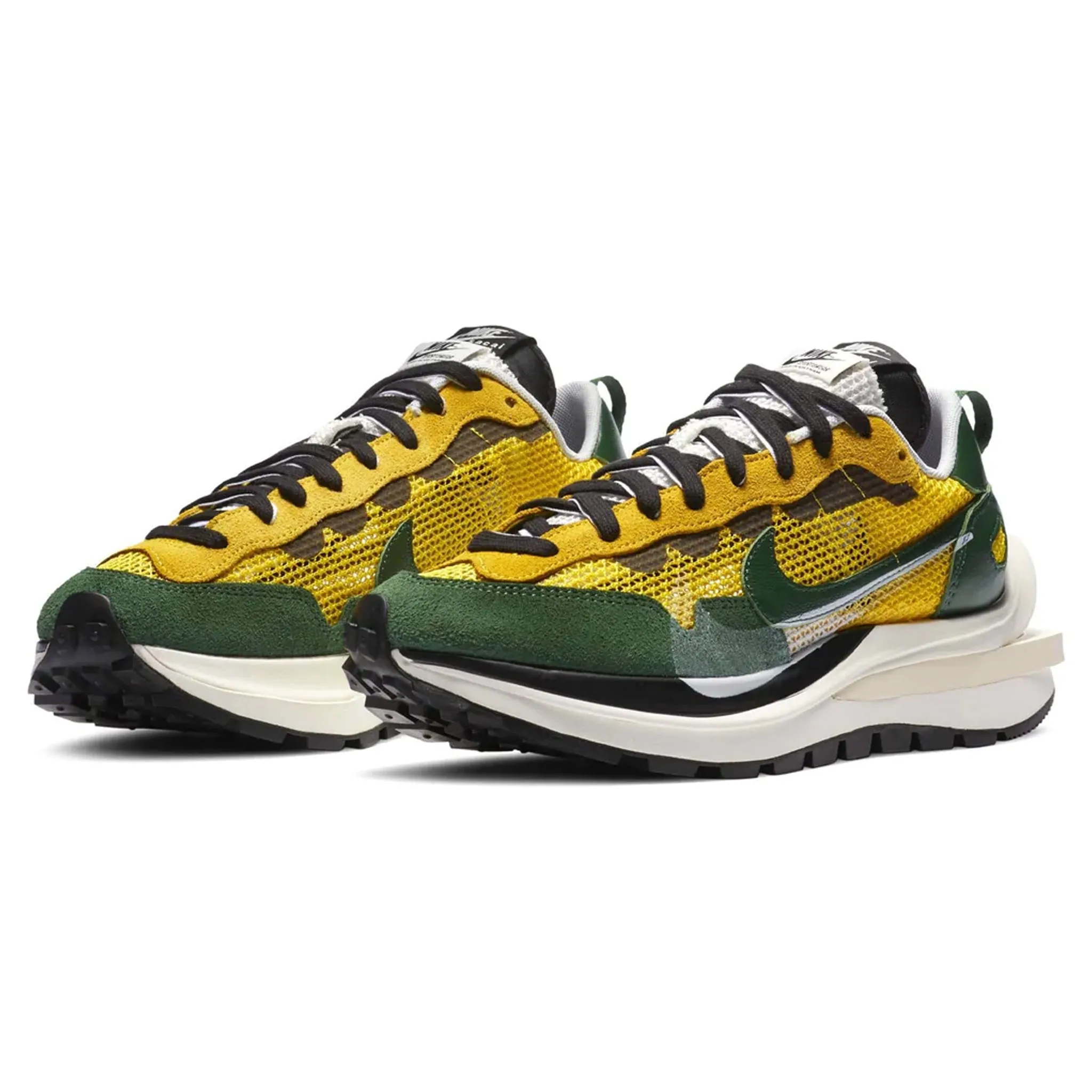 Nike x Sacai Vaporwaffle Tour Yellow Stadium Green Sneaker