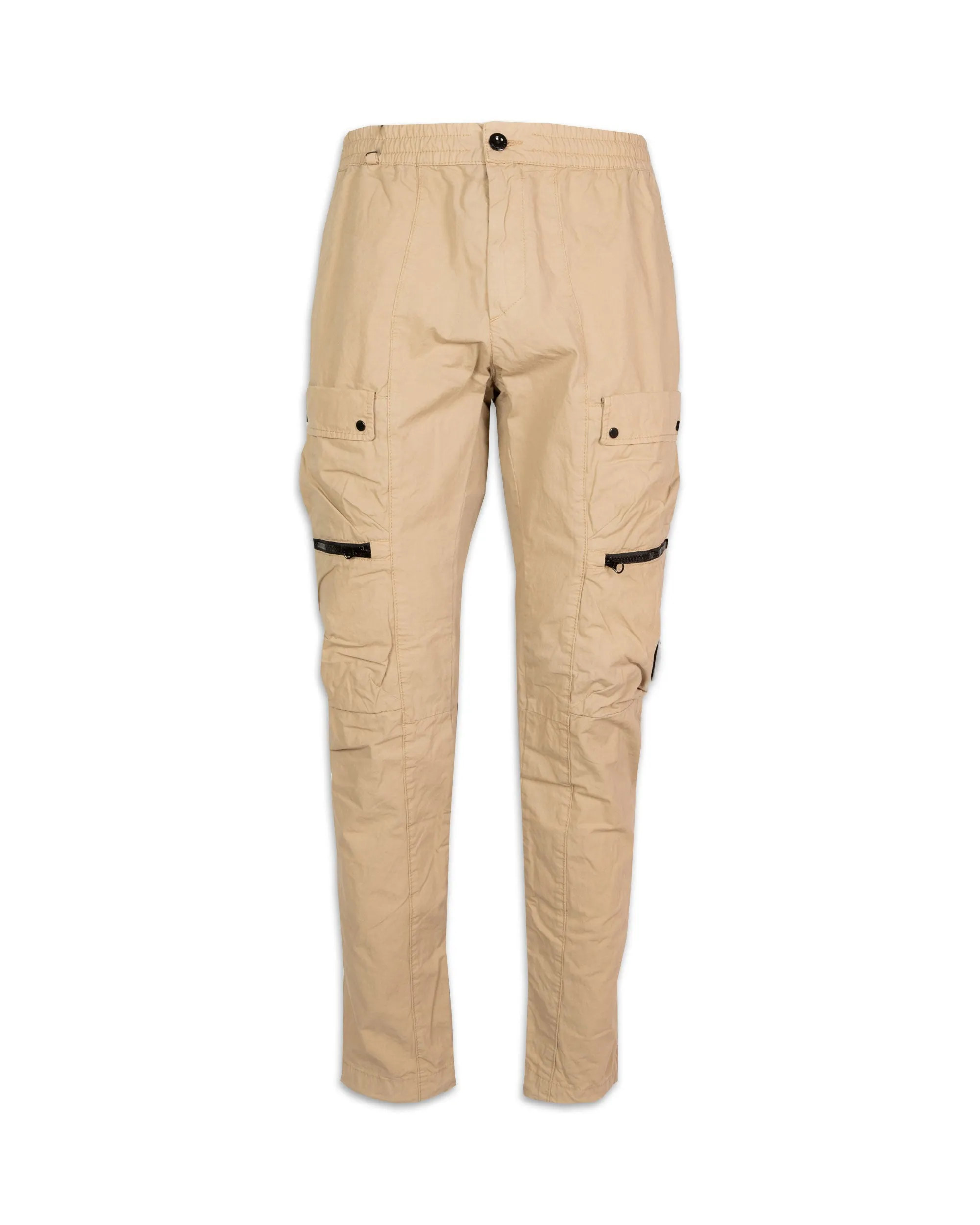 Pantalone Uomo CP Company Micro Reps Utility Pants Cobblestone