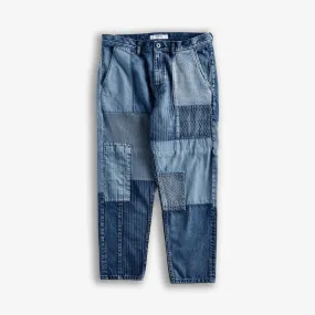 PATCHWORK PANTS 3YR WASH 23SS 'INDIGO'