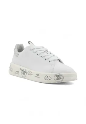 PREMIATA Sneaker Donna White BELLE-6712