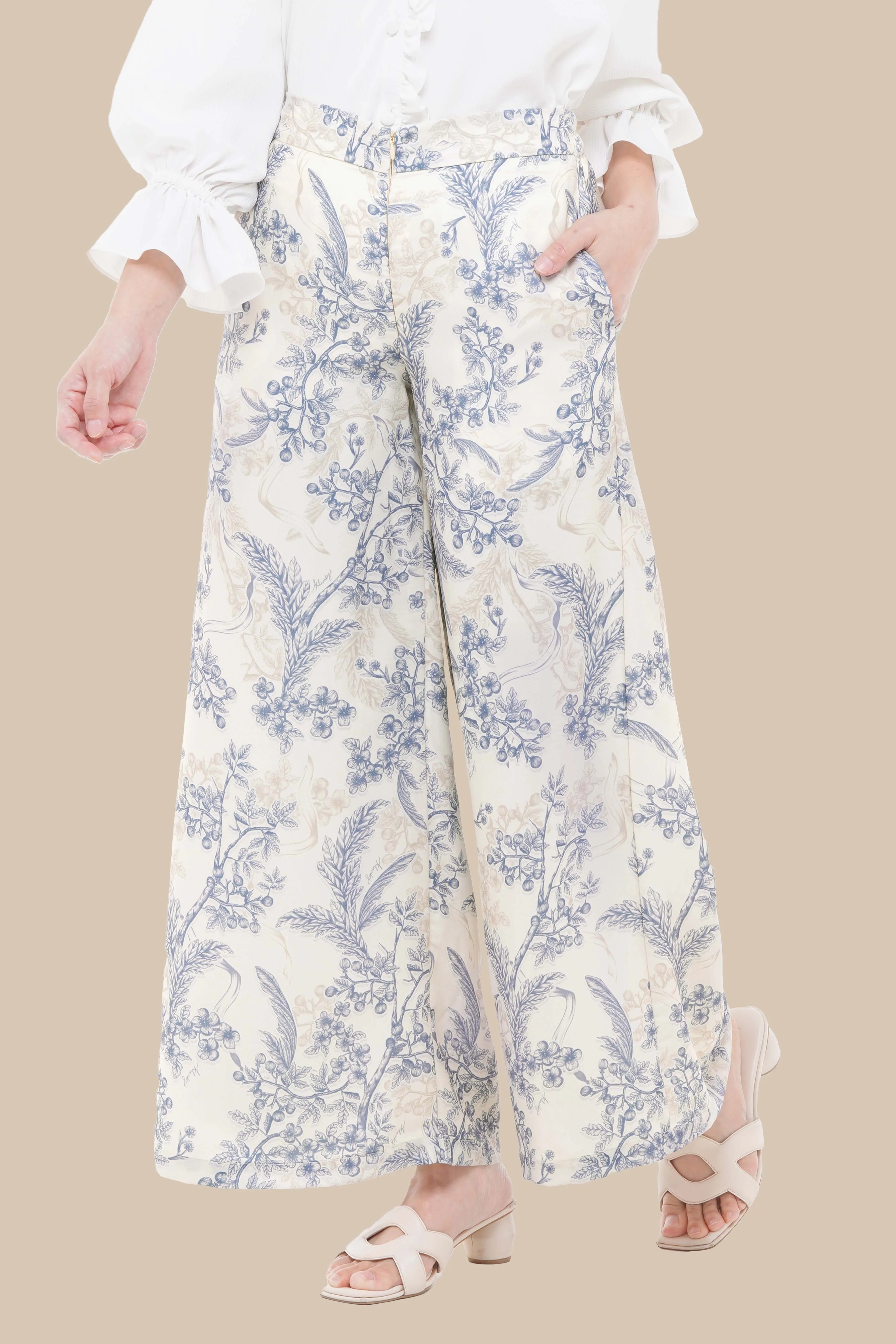 Ruby Wide Pants (Minor) Classic Blue