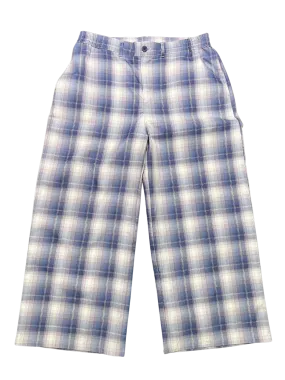 Size 16 - Lazy Oaf Mauve Plaid Pants