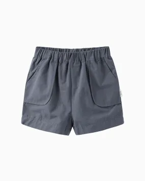 Stitching Pocket Shorts (Navy)