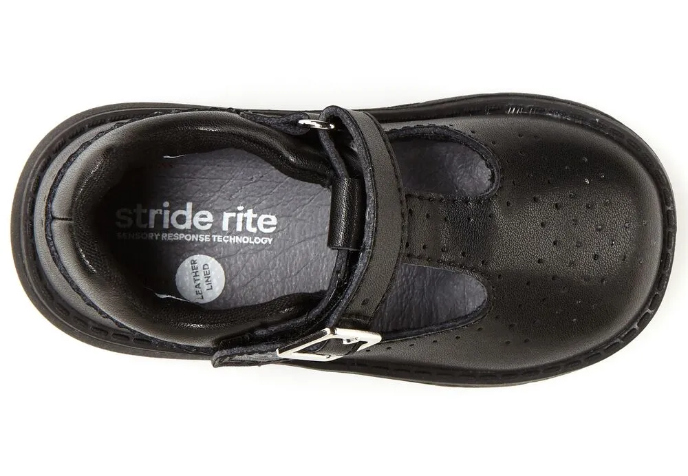 Stride Rite Black Nell Toddler Mary Jane Shoe