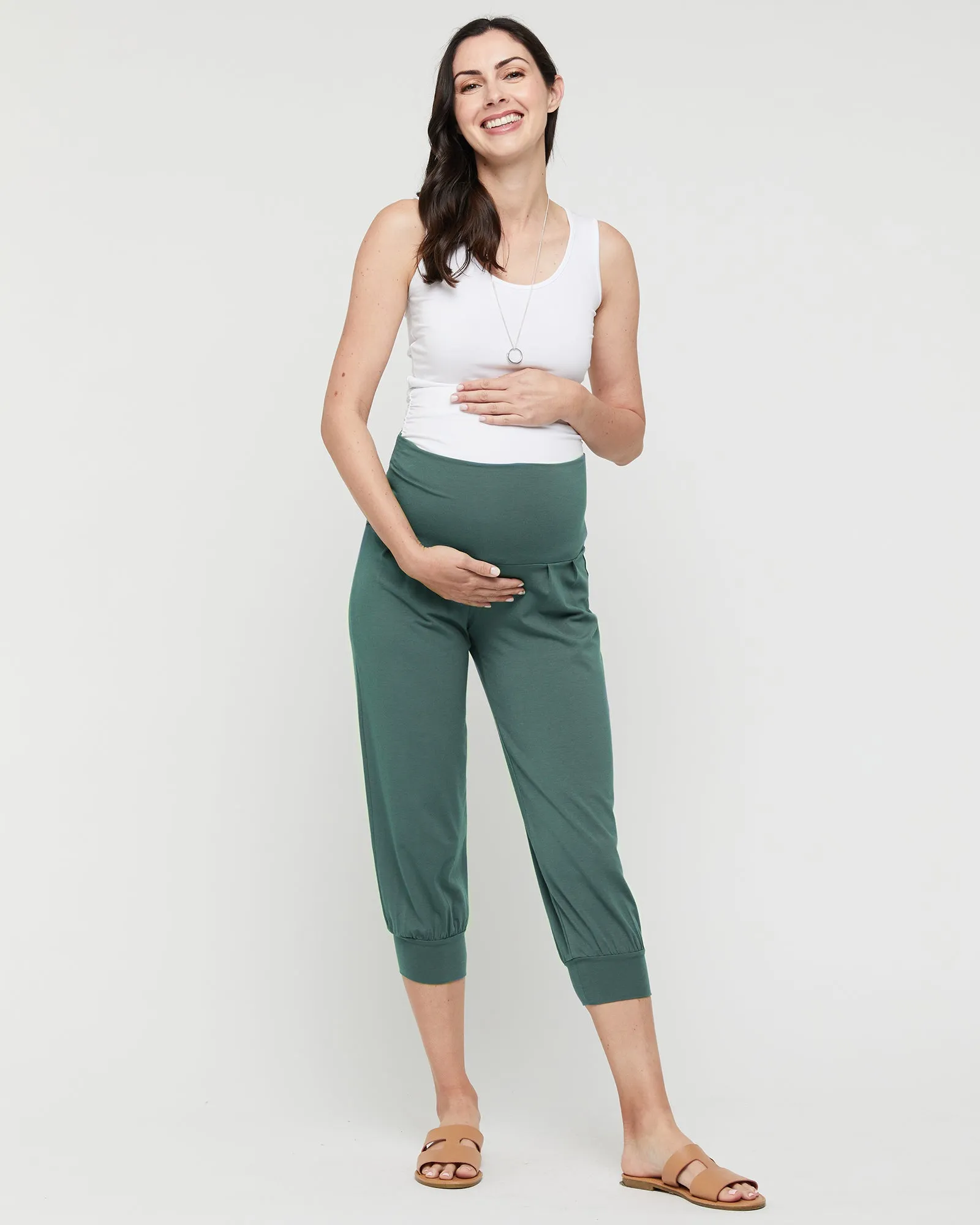 Summer Slouch Pant - Silver Pine