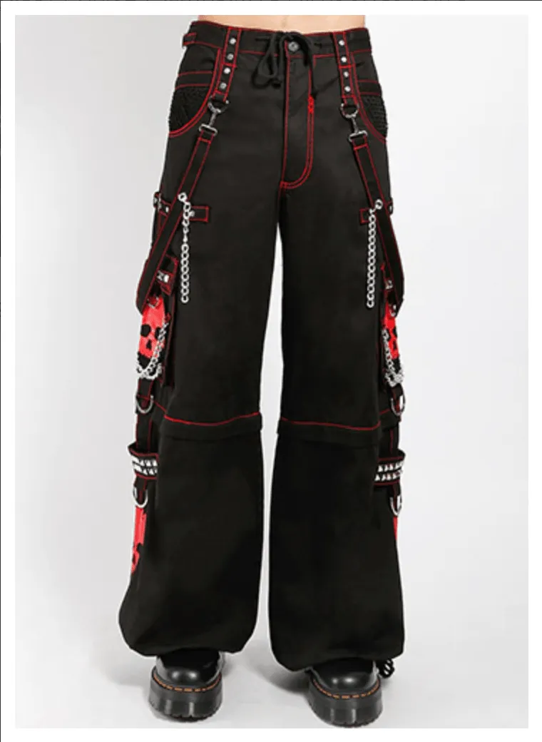 SUPER SKULL PANT - RED