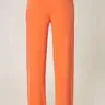 Tangelo Orange Knit Drawstring Pants