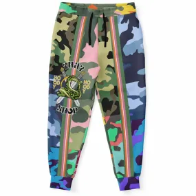 THS Snake Bite Patchwork Camo Fleece Joggers