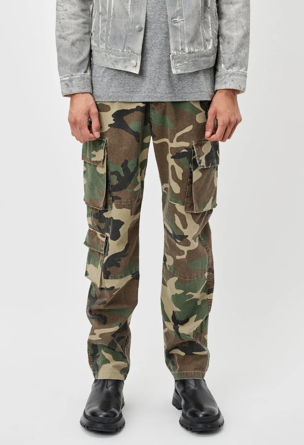 Utility Cargo Pants / Camo