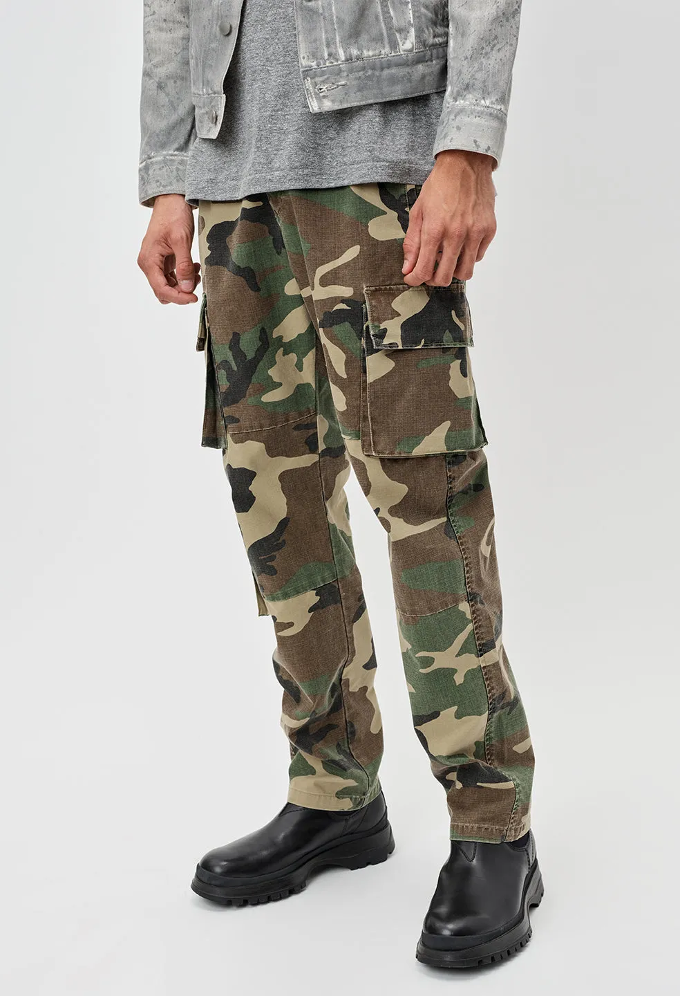 Utility Cargo Pants / Camo