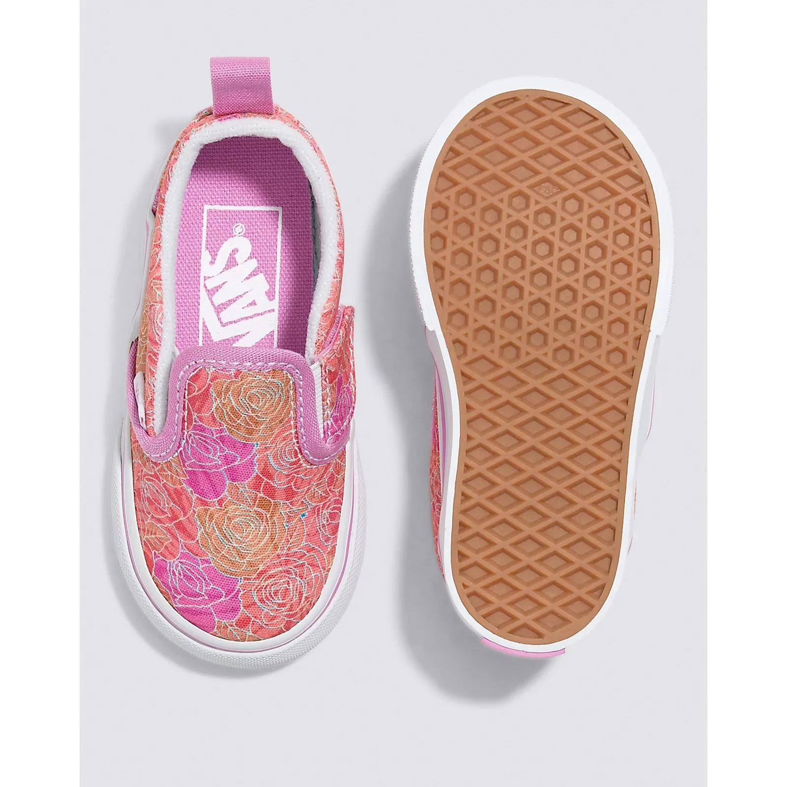 VANS Rose Camo Classic Slip-On Toddler Sneaker