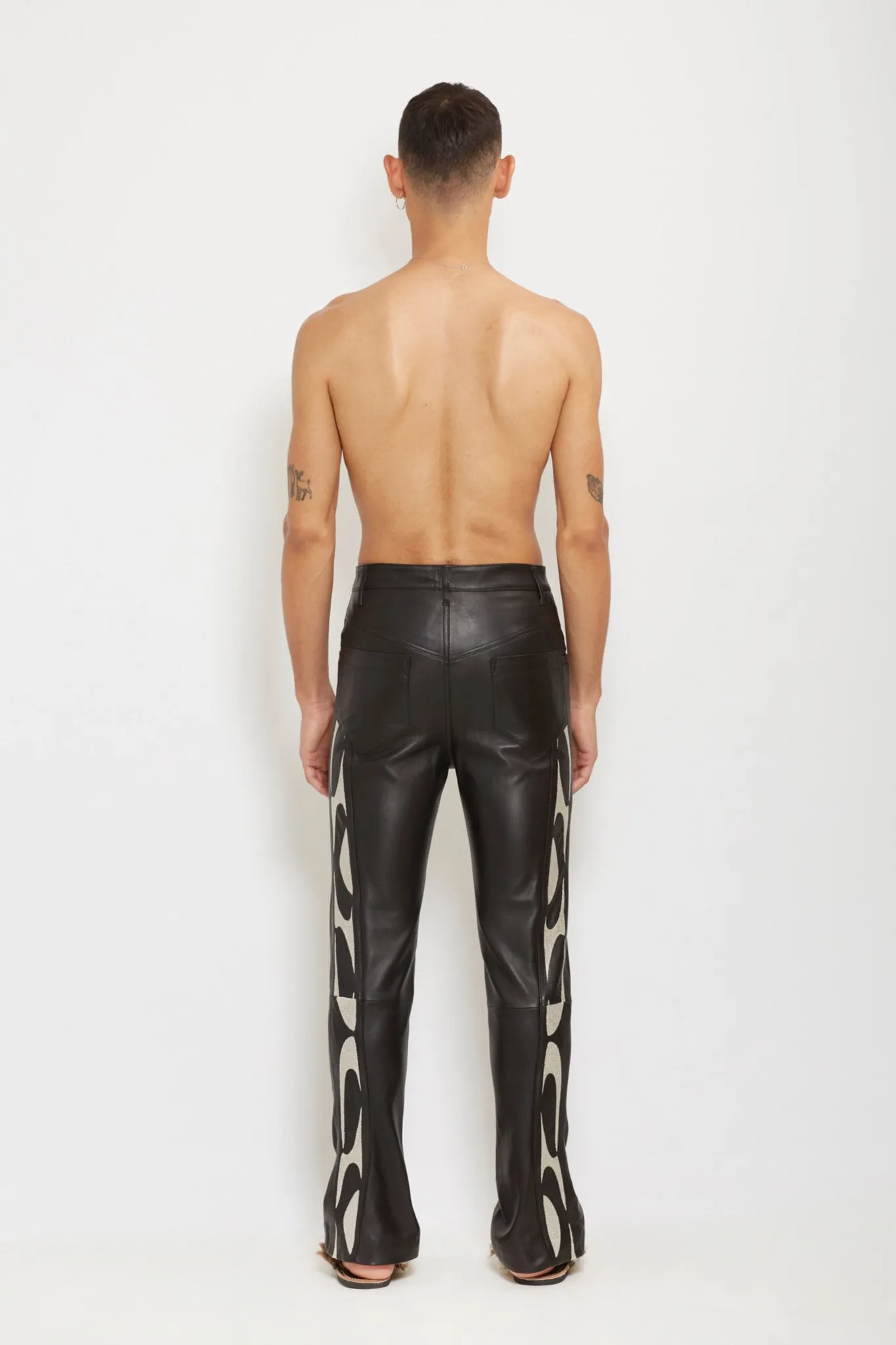 Vato: Black Leather Pants